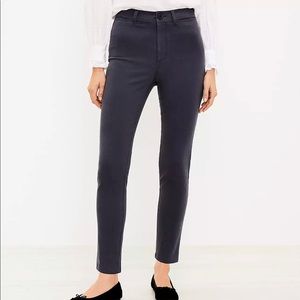 Petite stretch twill pants Loft